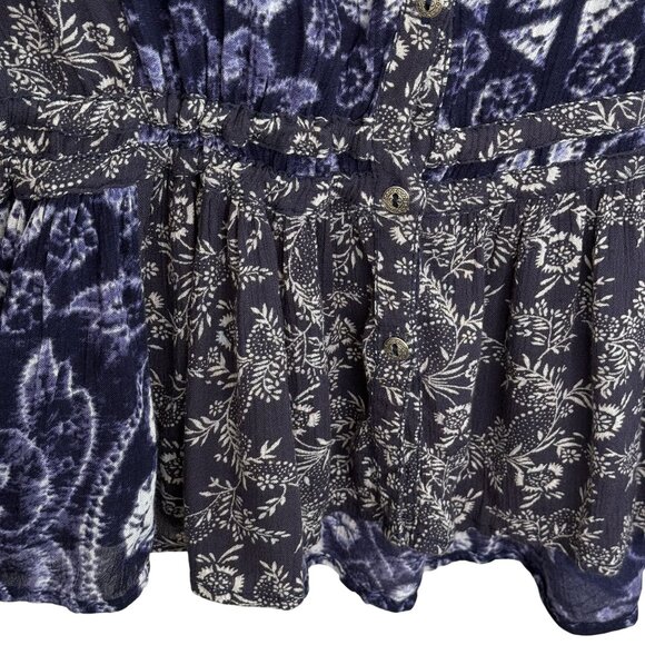 Free People Womens Boho Tunic Top, XS - Picture 8 of 11